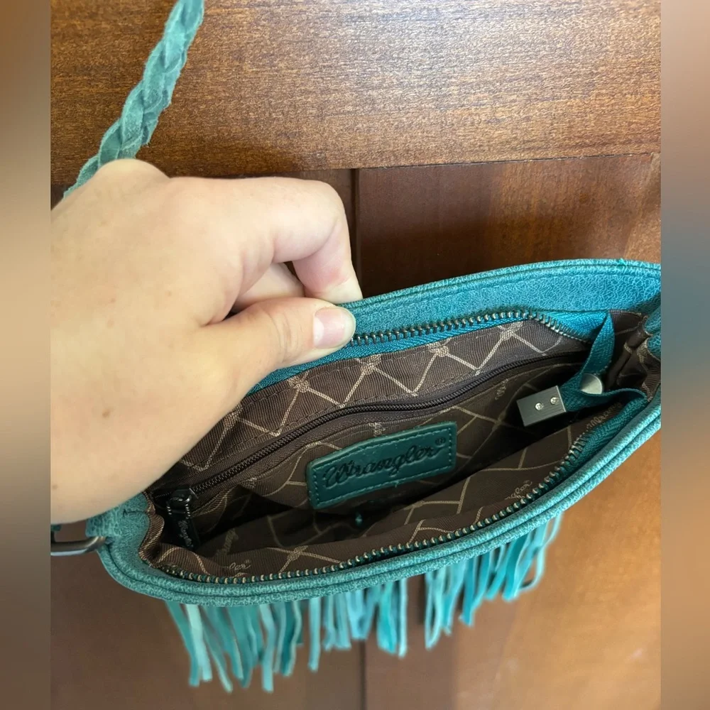 Turquoise Wrangler Purse - Picture 5 of 5